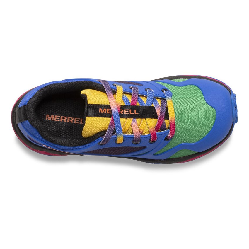 Basket Merrell Altalight Low Print Bleu/Vert Enfant | C.M.QRPP